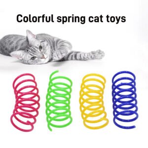 cat spring toy