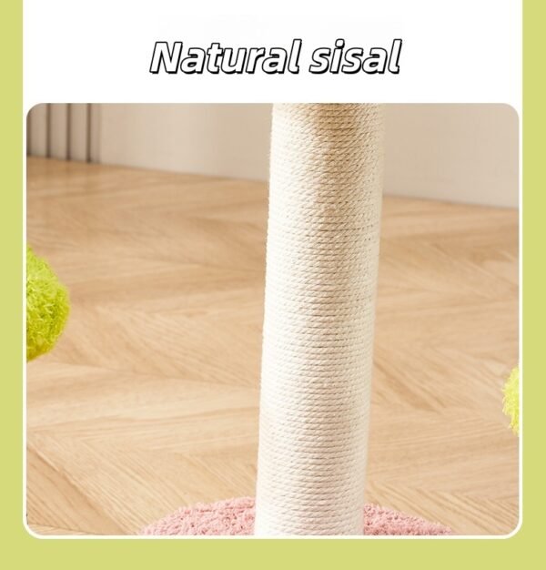 Plush Flower Cat Scratcher - Image 4
