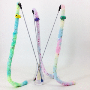 Plush Long Strip with Bell Cat teaser