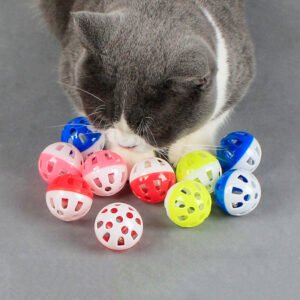 cat plastic ball toy
