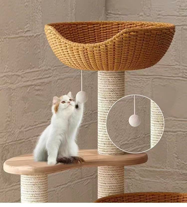 Solid wood cat tree - Image 4