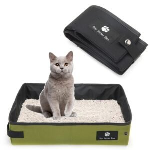 foldable cat litter tray