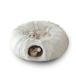 cat tunnel bed